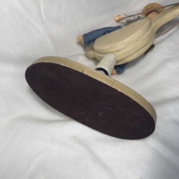 Man Riding Goose- Goose Primitive Folk Art - Picture 6 of 6